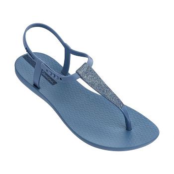 Ipanema India Pop Glitter Sandals Women Blue GDF892345